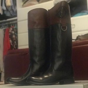 Frye Melissa Logo Black Multi size 8 med